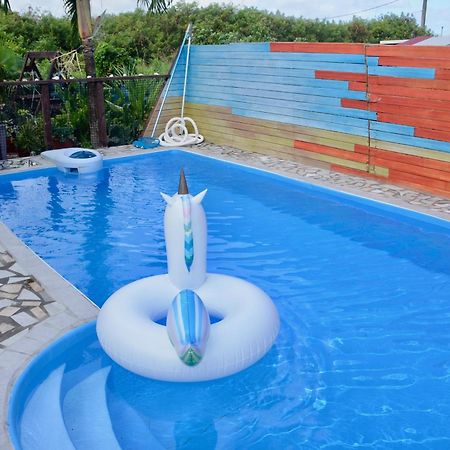 Bungalow La Perle - Jacuzzi - Piscine Сен-Франсуа Экстерьер фото